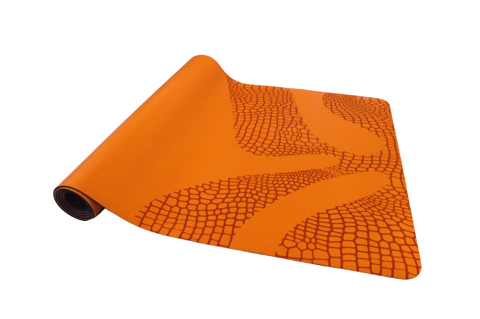 Kin orange Yoga mat PRO animal print