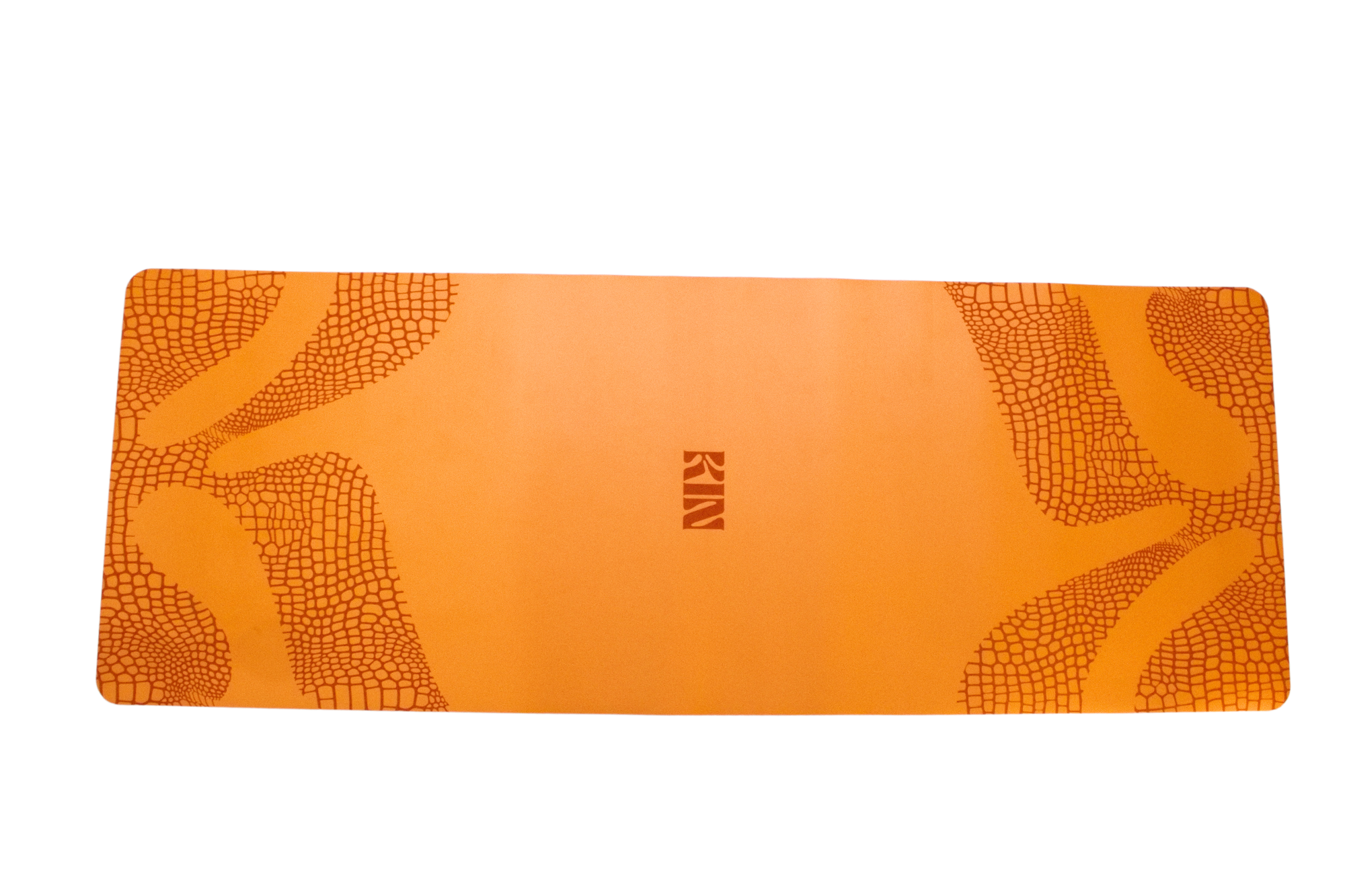 Kin orange Yoga mat PRO animal print