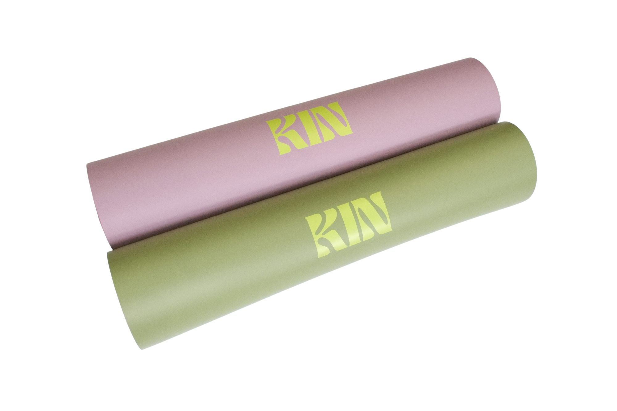 Kin Yoga mat green neon PRO