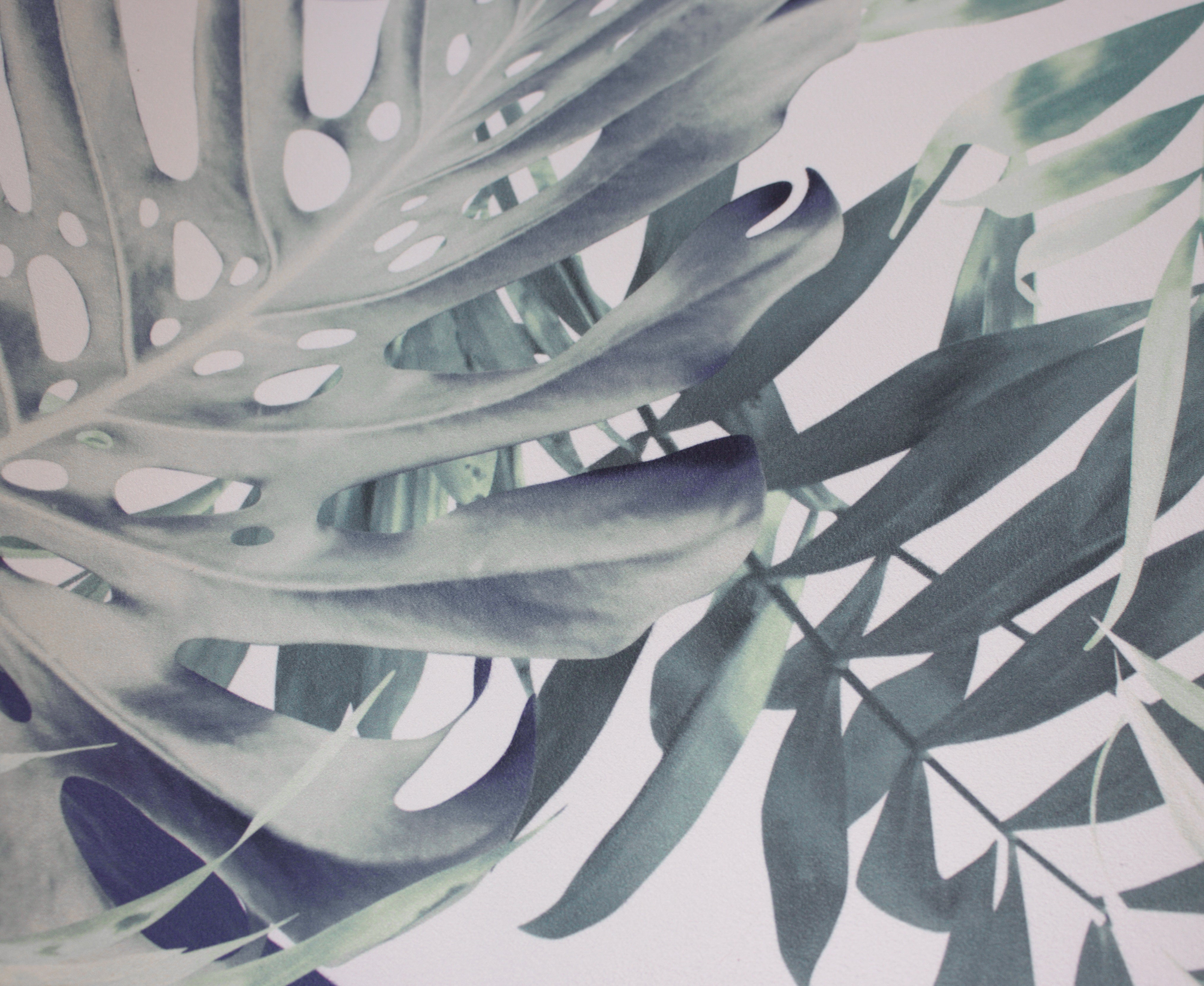 Kin Yoga Mats 2mm Travel Towel mat TROPICAL LEAF PRINT