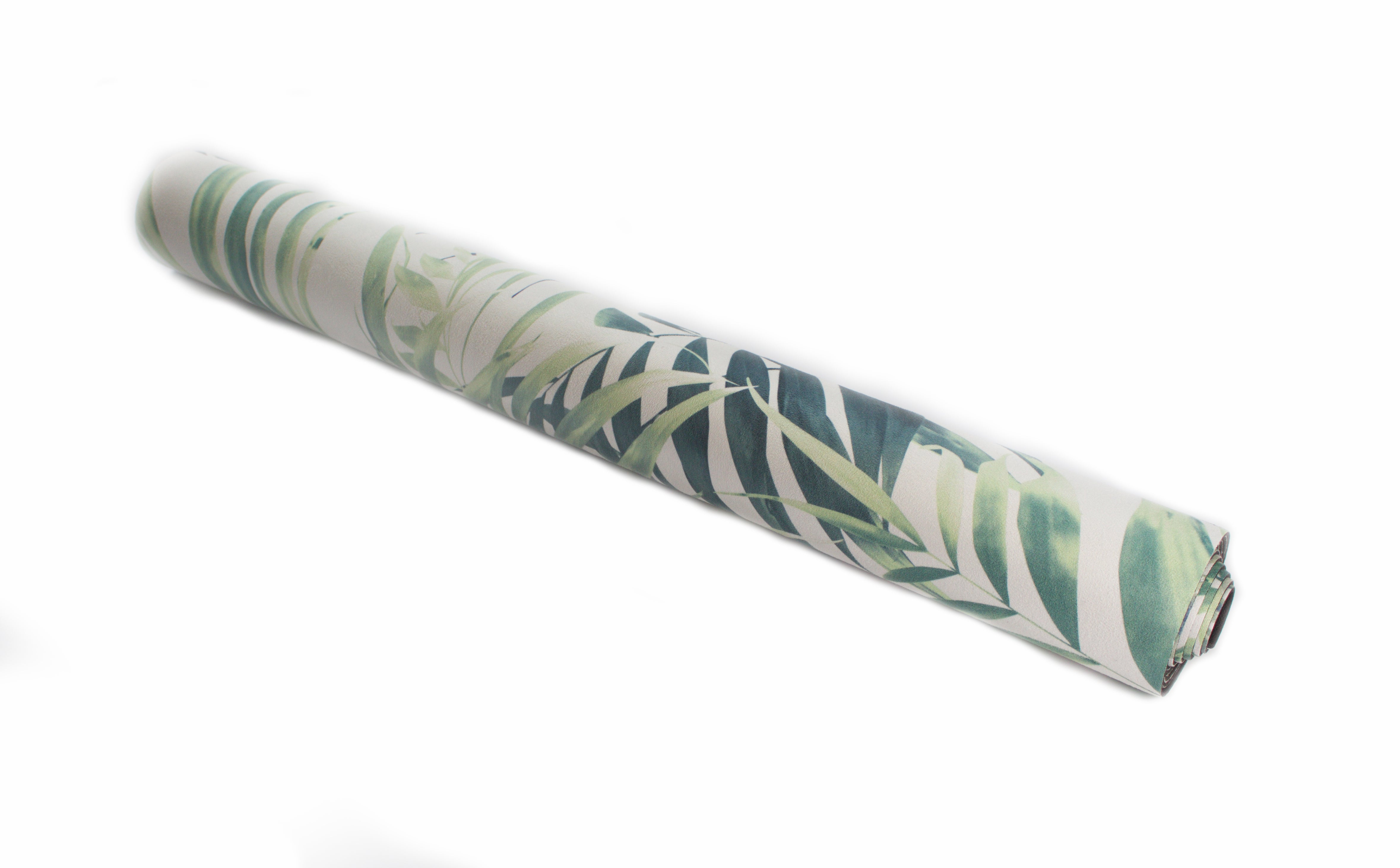 Kin Yoga Mats 2mm Travel Towel mat TROPICAL LEAF PRINT