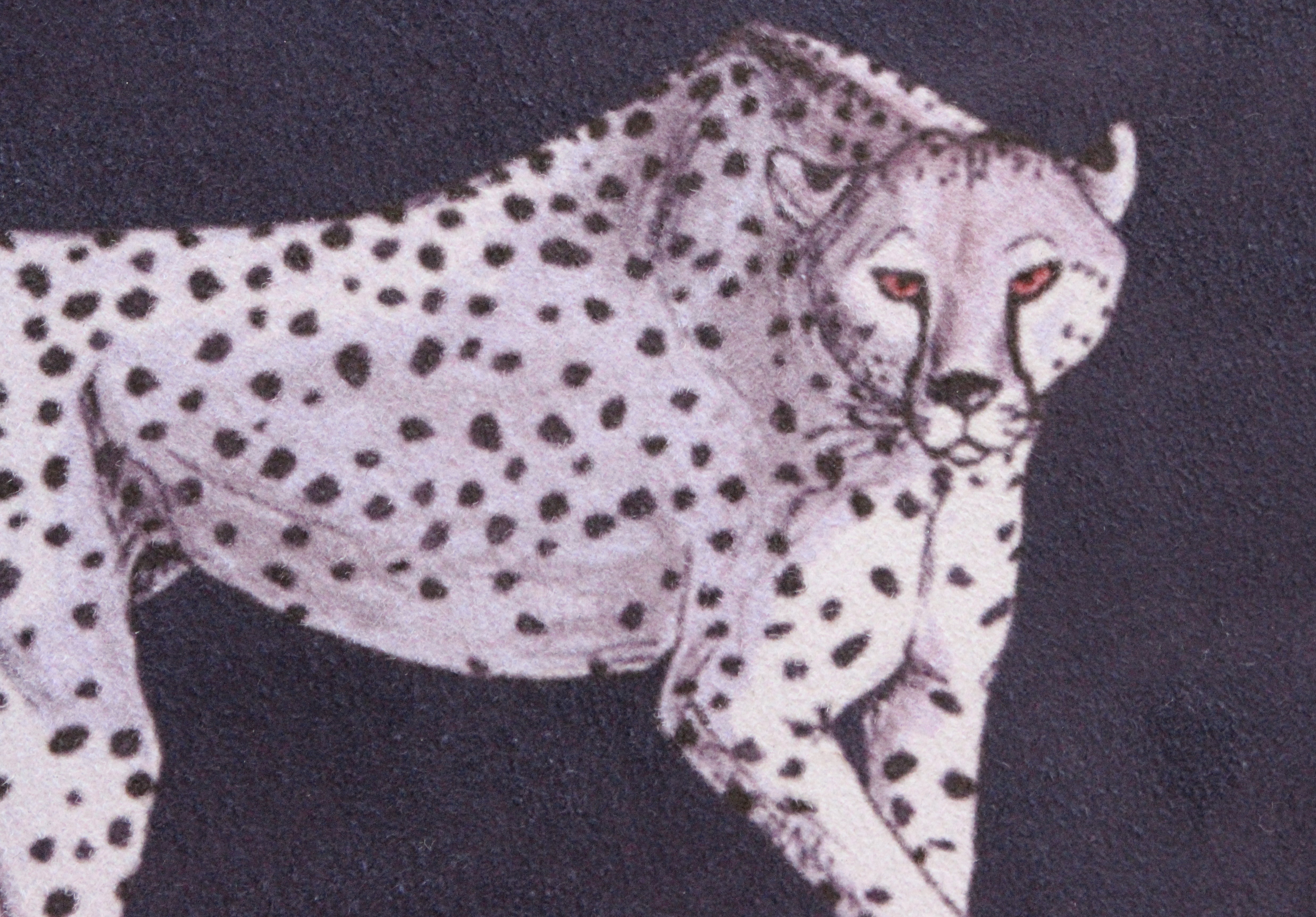 Kin Yoga Mats 2mm Travel Towel mat CHEETAH PRINT