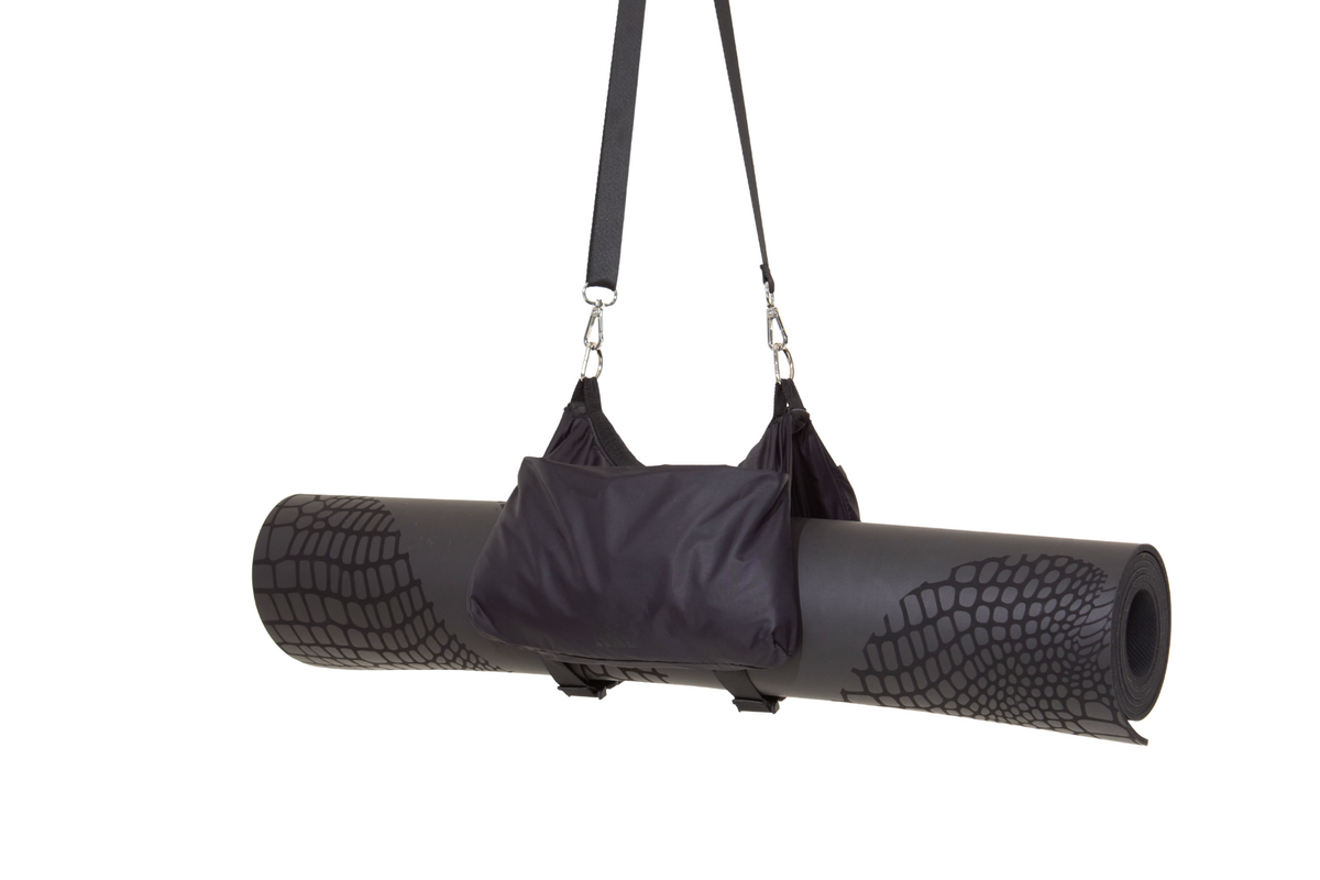 Kin Yoga Mat WRAP BAG - Black | Kin Yoga Mats
